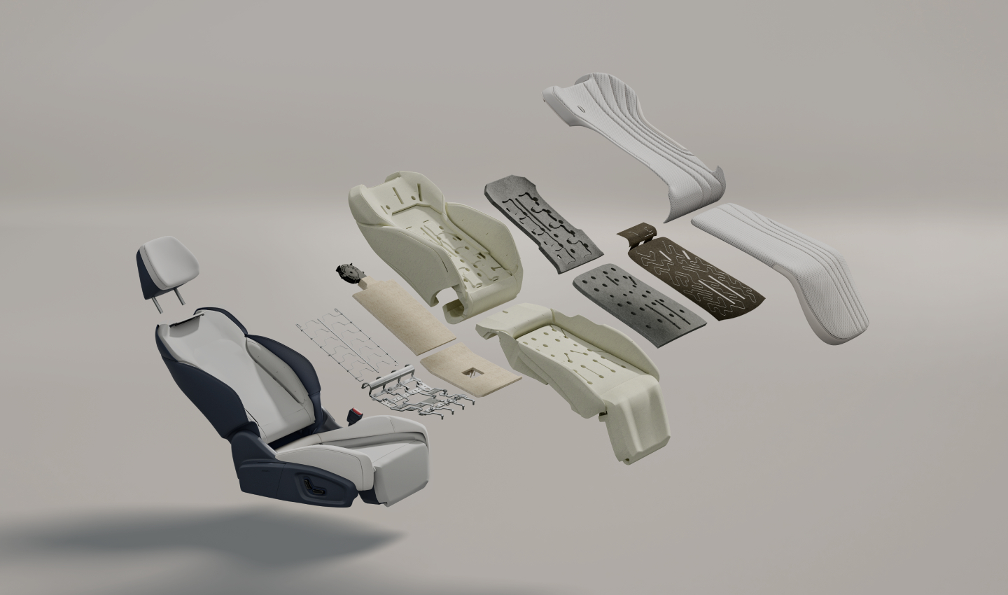 Geely EX5 EXPERIENCE NEXT-LEVEL COMFORT WITH 5+1 LAYER SEAT TECHNOLOGY