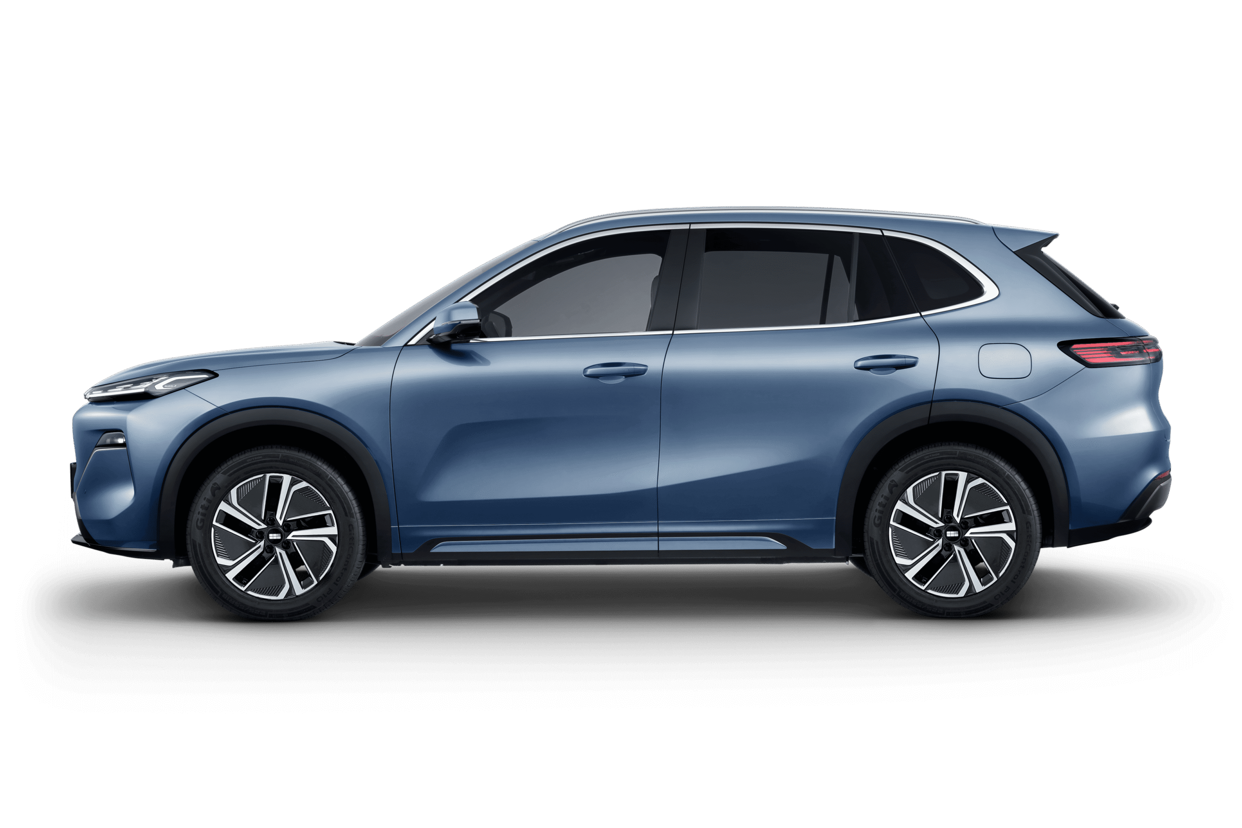 Geely EX5 in Glacier Blue